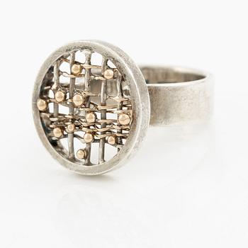 Anders Högberg, ring, sterling silver, Gothenburg 1992.