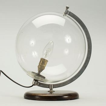 BORDSLAMPA, 1900-talets andra hälft.