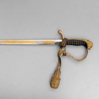 PALLASCH, m/1899 för officer vid Infanteriet.