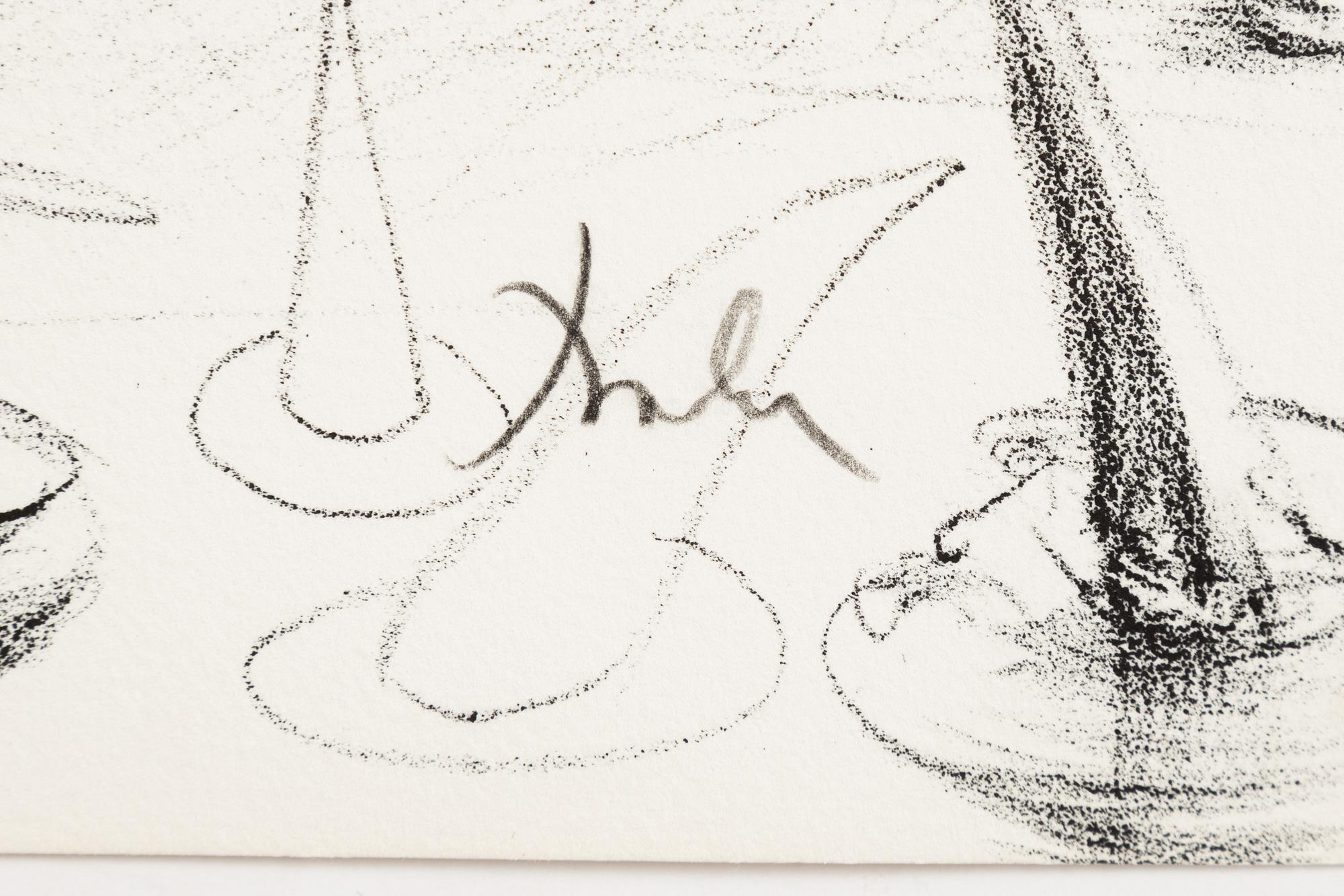 Djuric Miodrag Dado, 12 stycken litografier med mapp. Samtliga signerade och numrerade 9/75.