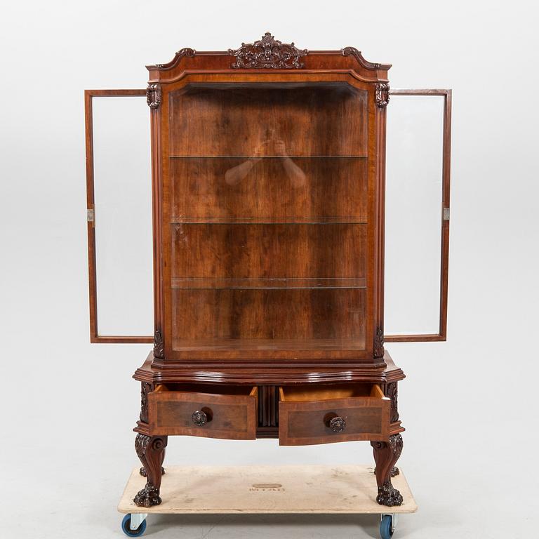 Display Cabinet in Louis XV Style, Mid/Late 20th Century.