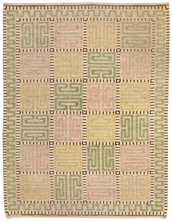 MÄRTA MÅÅS-FJETTERSTRÖM, MATTA, "Ursula", reliefflossa, ca 214,5 x 165 cm, signerad AB MMF.