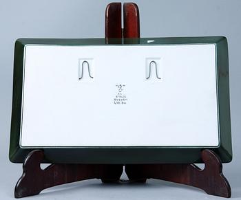 VÄGGRELIEF, porslin, Sylvia Leuchovius, Rörstrands Ateljé, monogramsign och numr 438/800.