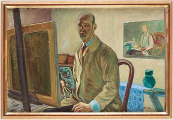 Axel Nilsson, "Självporträtt".