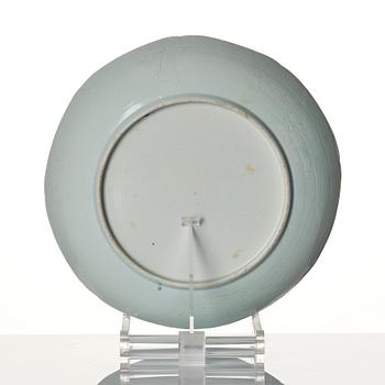 Eleven pieces of porcelain, China, Qing dynasty, Qianlong (1736-95).