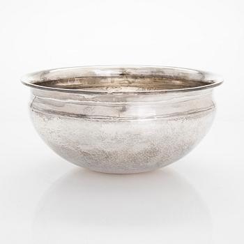 Tapio Wirkkala, a TW 278 sterling silver bowl, Kultakeskus, Hämenlinna 1970.