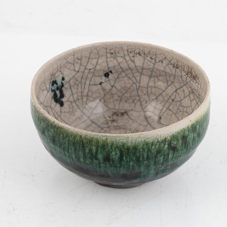 Cecilia Kraitz, bowl, raku, circa 2000.