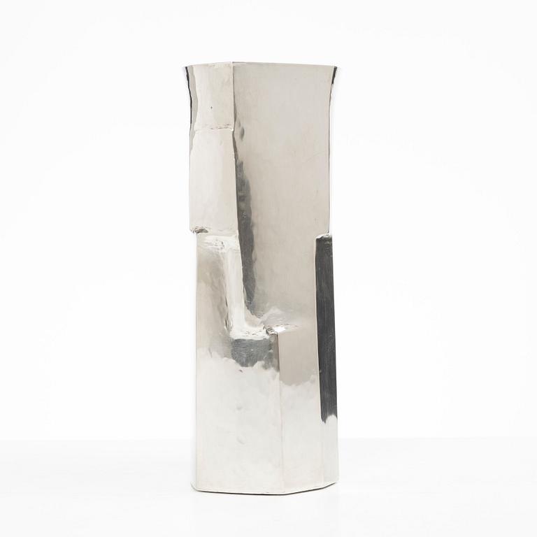 Rey Urban, a Sterling silver vase, Stockholm, 1975.