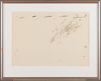 Antoni Tàpies, "Tirets supérieurs".