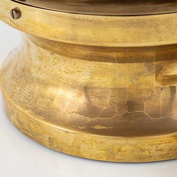 Carl Fagerlund, table lamp, Orrefors, Sweden.
