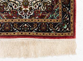 Rug, Ghom, approx. 126 x 70 cm.