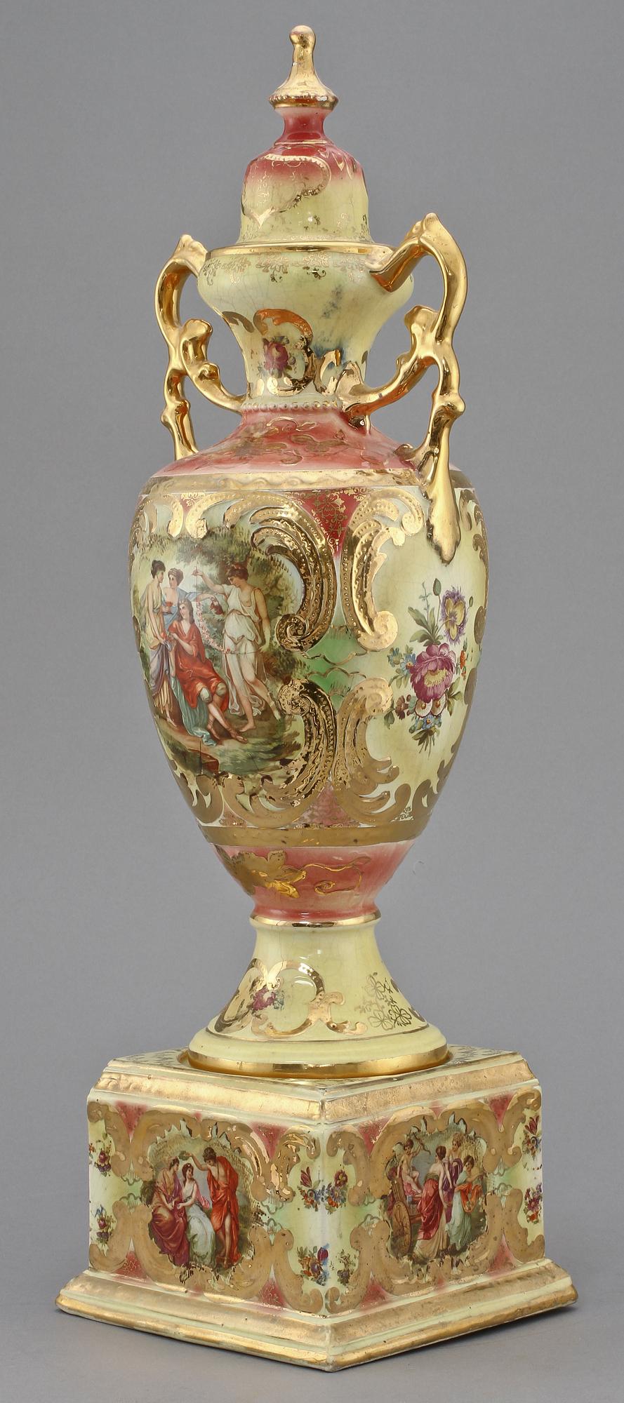 PRAKTURNA, flintgods, Royal Crown, England, 1900-talets första hälft.