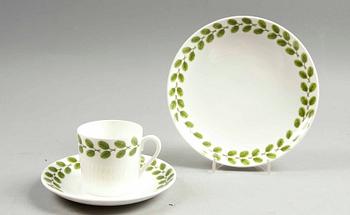 SERVISDELAR, porslin, "Festong", Stig Lindberg, Gustavsberg.