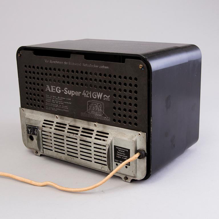 AEG Super 421GW Radio / Broadcast Receiver, Germany 1941-43.