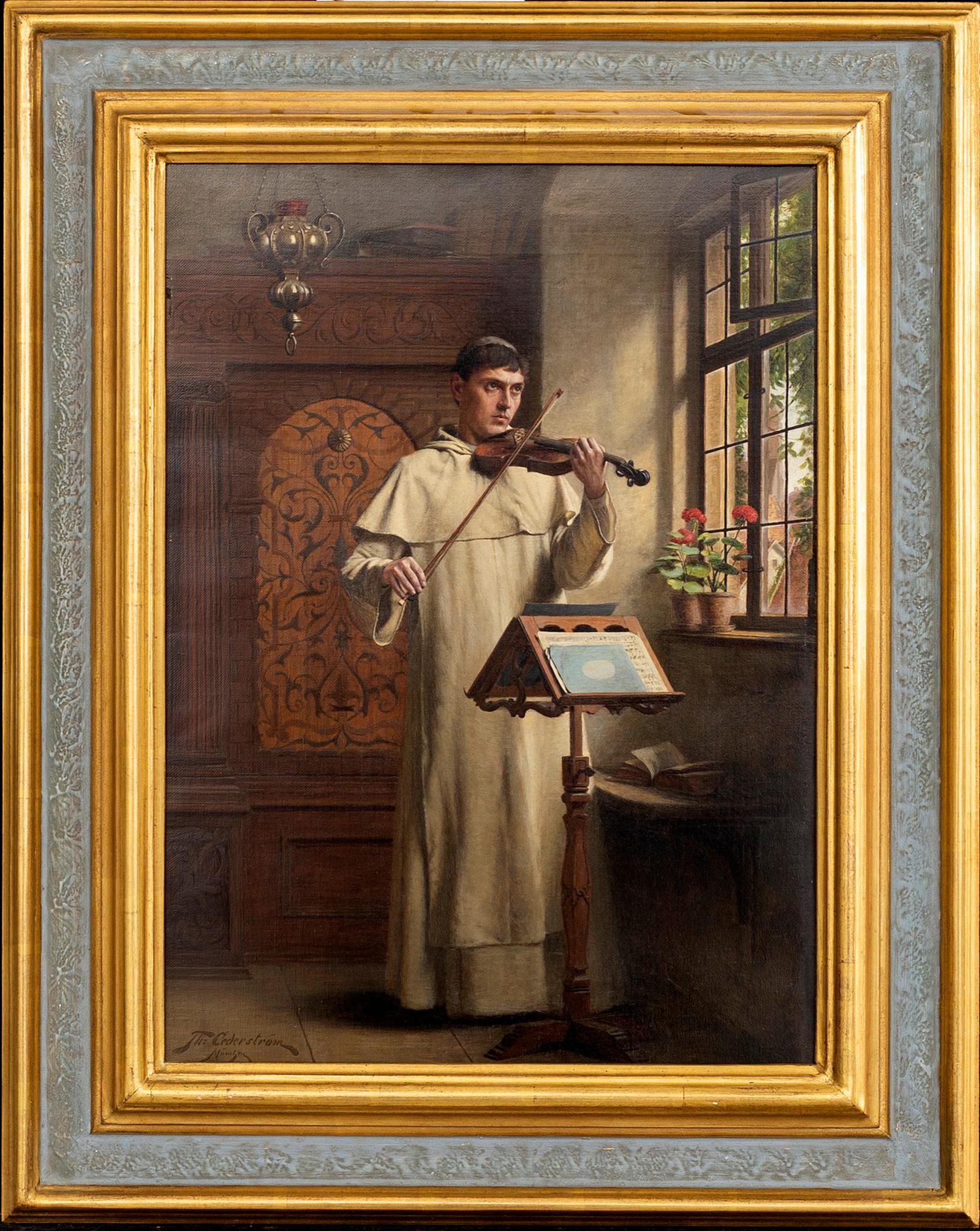 THURE CEDERSTRÖM, a signed oil on canvas.