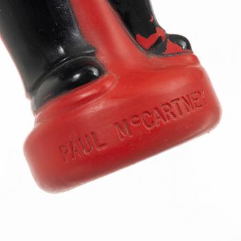 The Beatles, collectible figures, 3 pcs., NEMS Enterprises, 1960s, England.