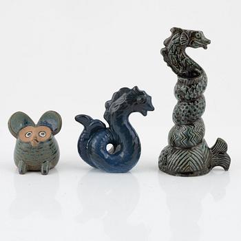 Lisa Larson, parti om tolv figuriner , Gustavsberg.