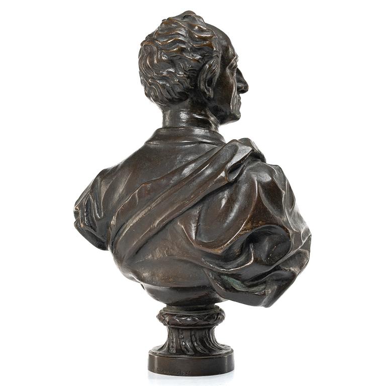 Jacques Philippe Bouchardon, after, “Karl XII” (1682–1718).