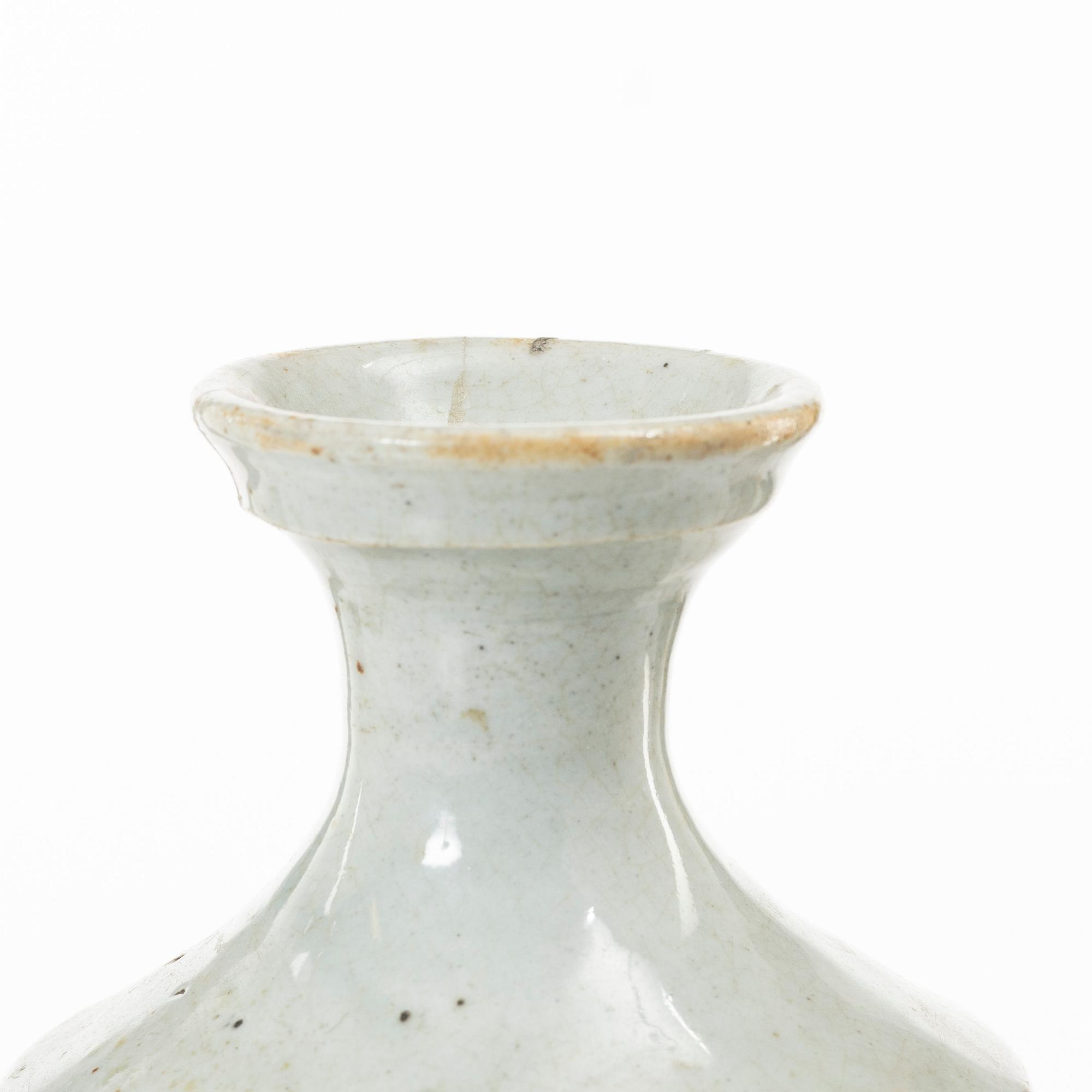 Flaska, stengods, Korea, Joseon, 1700-/1800-tal.