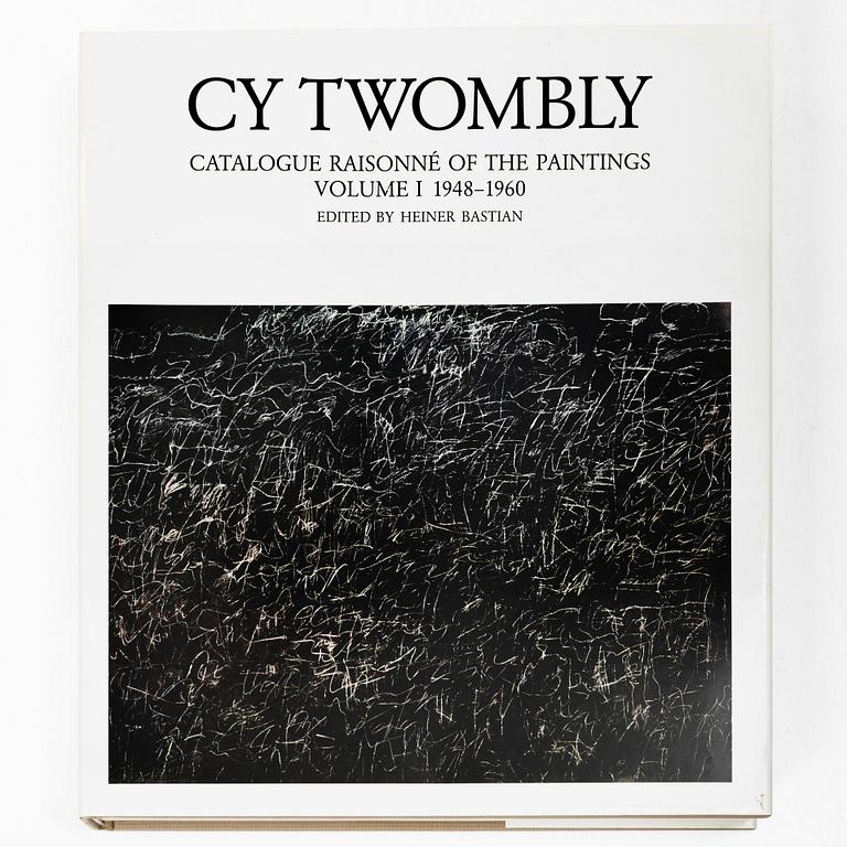 Cy Twombly, Book, Catalogue of the Paintings, Volume I, 1948–1960. Schirmer/Mosel, Munich, October 1992.