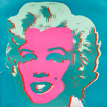 ANDY WARHOL, after, serigraph, published by Sunday B. Morning.