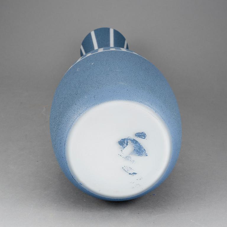 VAS, glas, Flygfors Glasbruk, formgiven för Helsingborgsutställningen H55 år 1955.