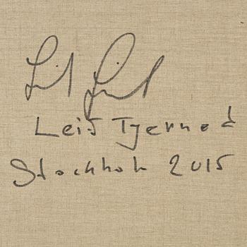 Leif Tjerned, akryl på duk, signerad och daterad 2015 a tergo.