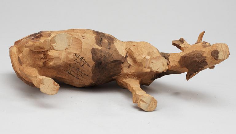 Axel Petersson Döderhultarn, Betande ko.