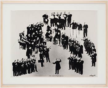 Renato Ranaldi, photo collage, signed and dated 1971.