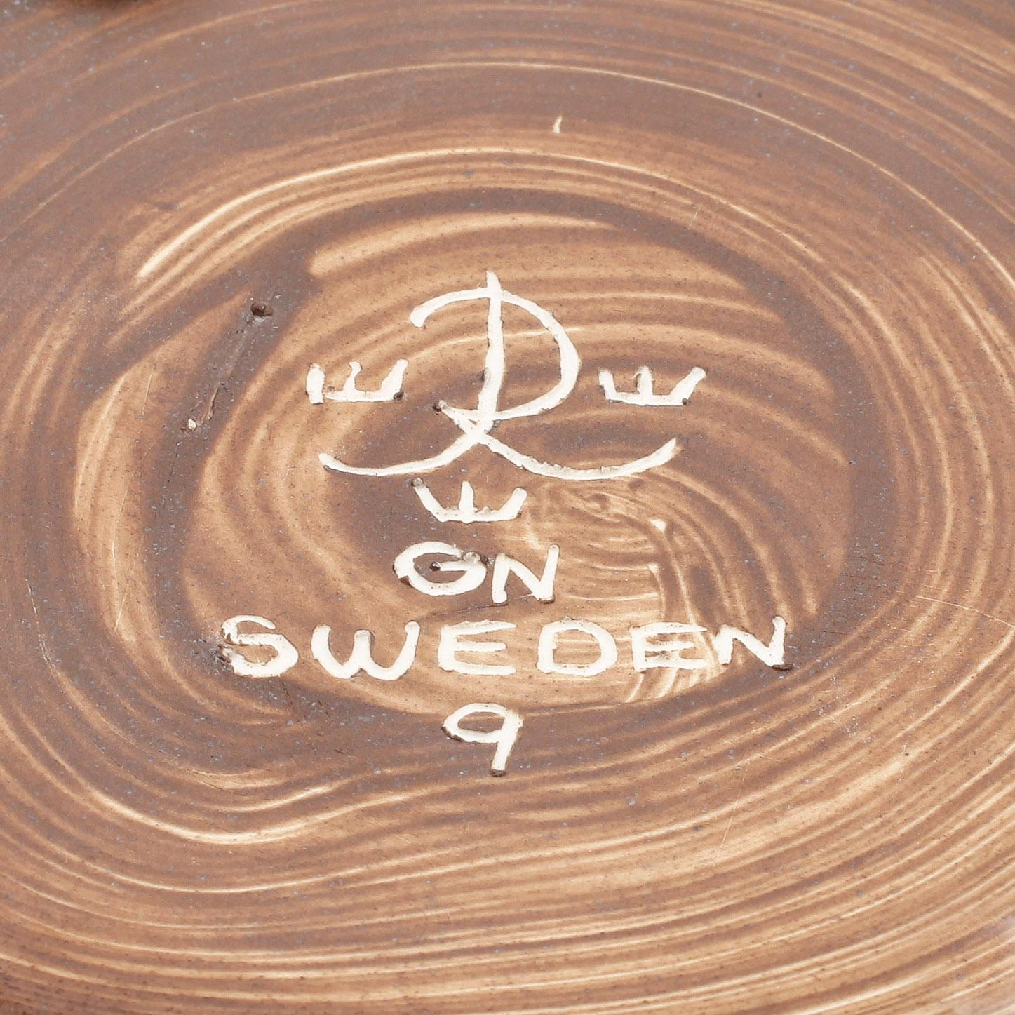 GOLVVAS, keramik, "Rubus", Gunnar Nylund Rörstrand.