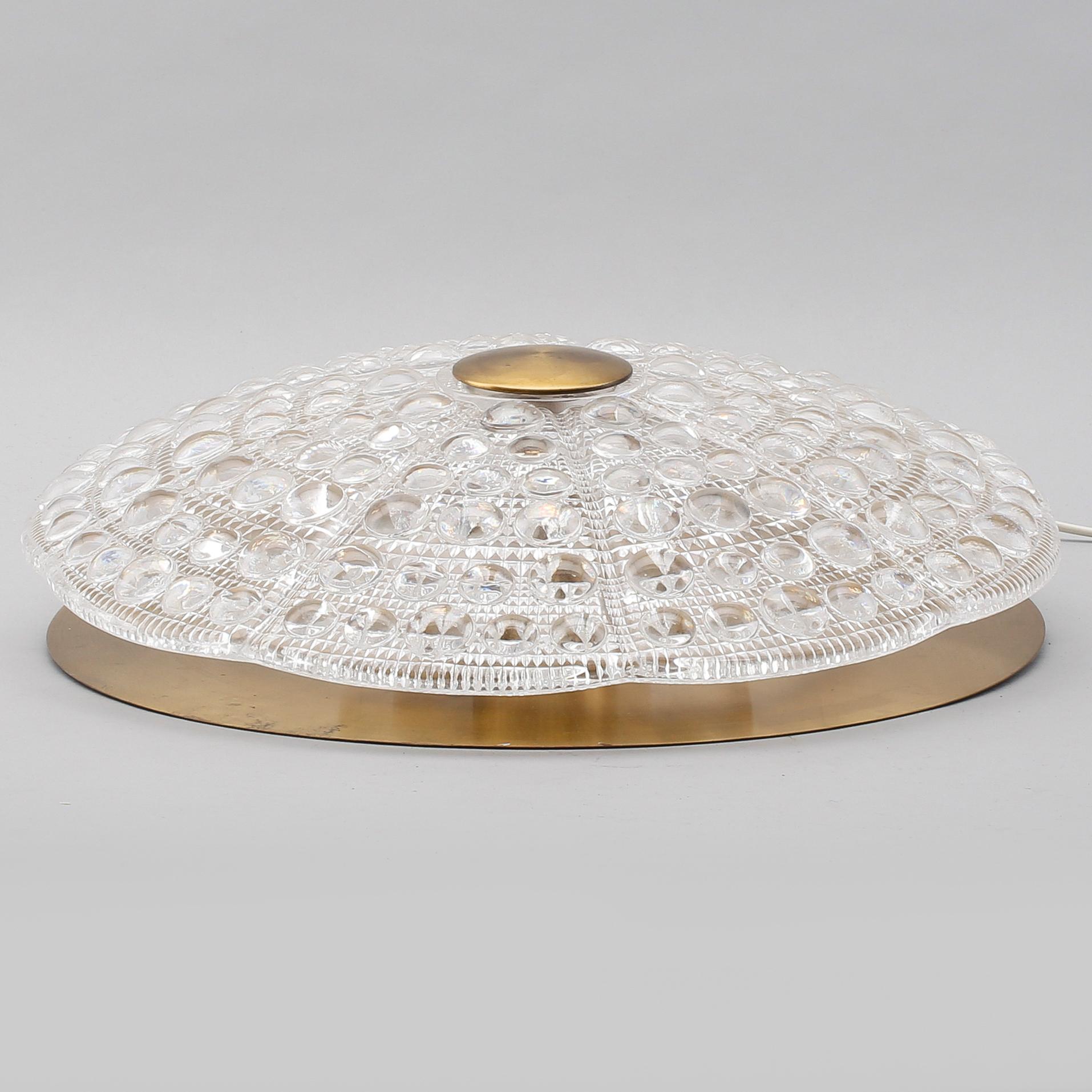 TAKPLAFOND, Carl Fagerlund, Orrefors, 1900-talets andra hälft.