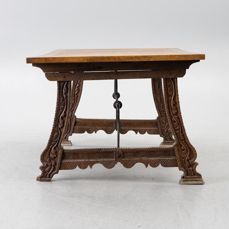A Spanish table, 19th/20-th century.