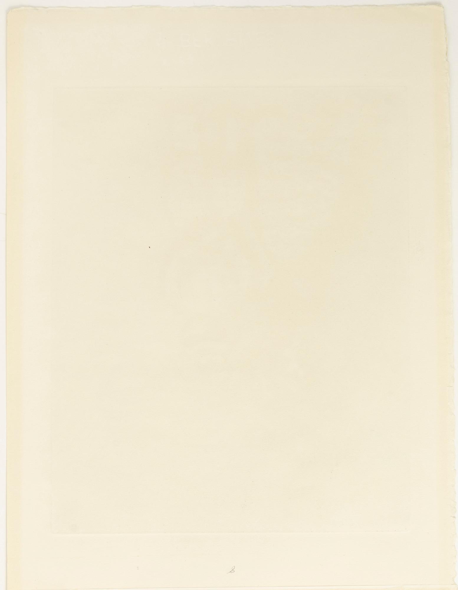 Marc Chagall, "Le Chameau et les Batons Flottants" from "Les Fables de la Fontaine".