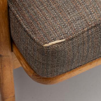 A teak sofa and easy chair, 'Esbjerg', IKEA, 1950-60s.