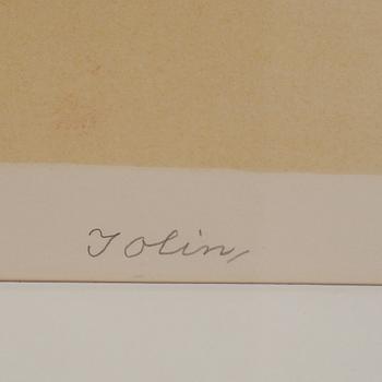 EINAR JOLIN, färglitografi, signerad och numrerad 141/360.