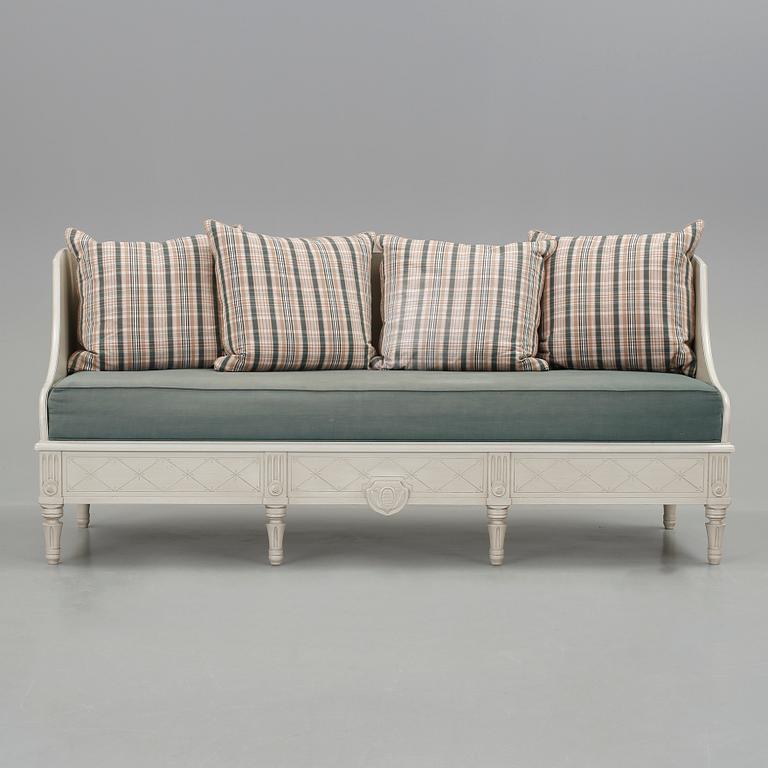 TRÅGSOFFA, gustaviansk stil, 1900-talets slut.