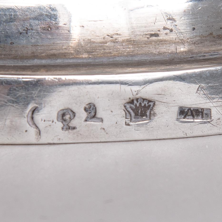 COFEE POT, silver, Adam Ingman Kuopio 1836, weight 542 g.