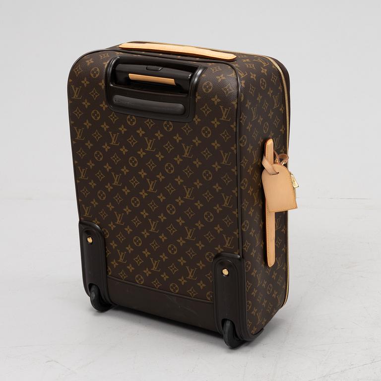 Louis Vuitton, a monogram canvas 'Pégase 55' suitcase, 2010.