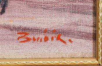 HANS BENDIX, olja på duk, signerad.