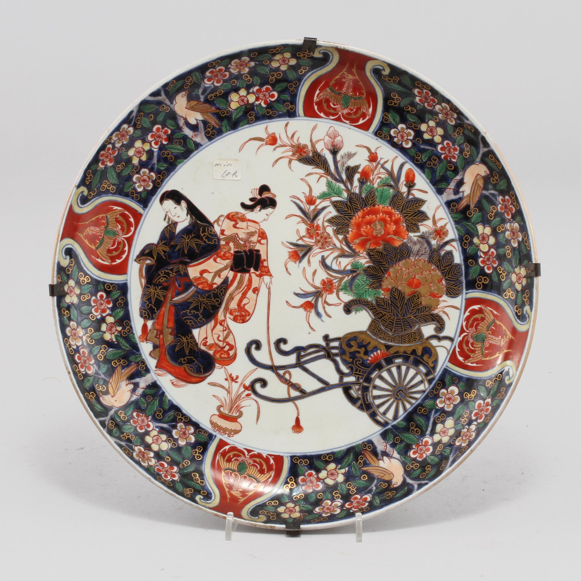 FAT, porslin, Japan, 1800-tal.