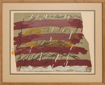 Antoni Tàpies, Utan titel ur "Berlin-Suite".