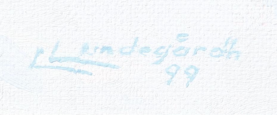 LENNART LUNDEGÅRDH, olja på duk, sign o dat 99.