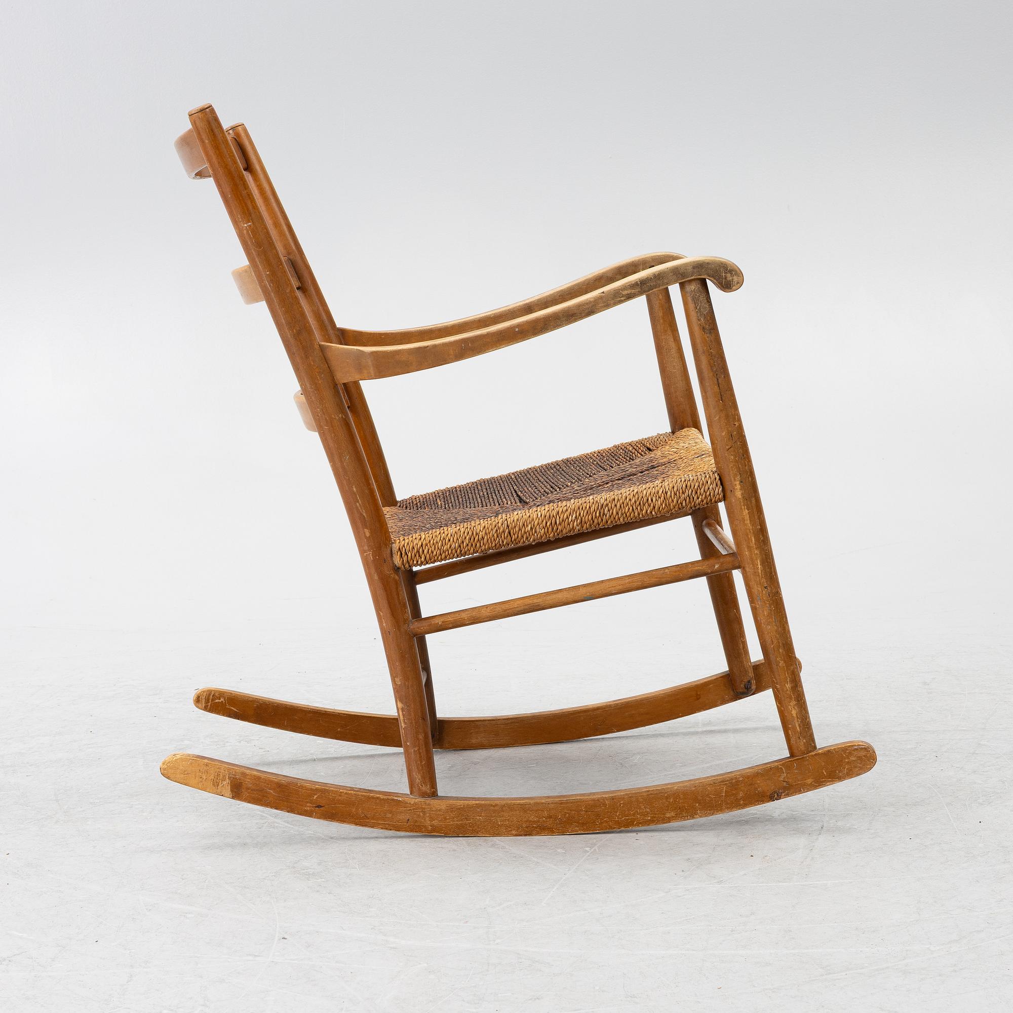 Gemla, a rocking chair, Diö, 1930s/40s.