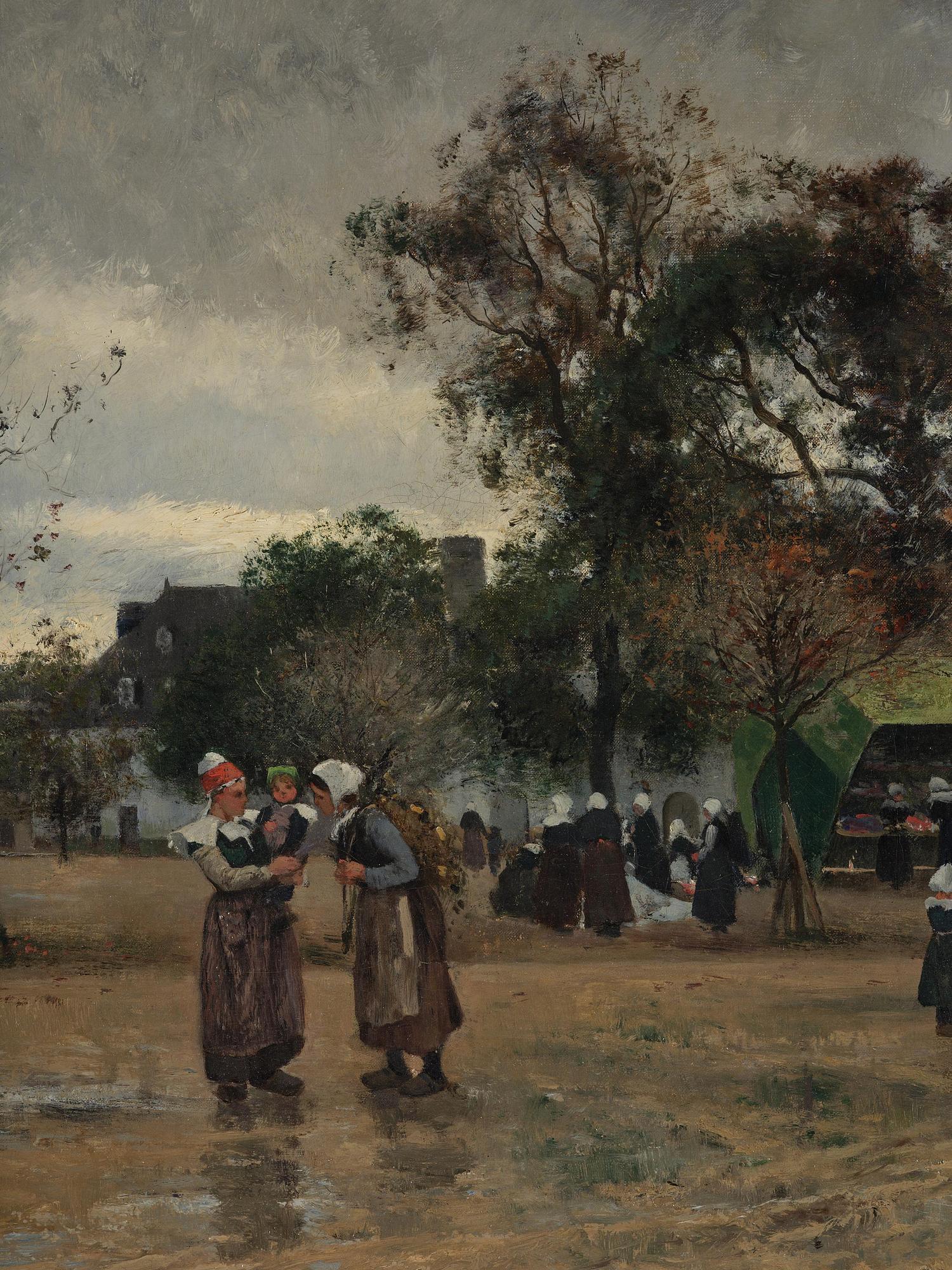 Johan Ericson, "Torget Concarneau".