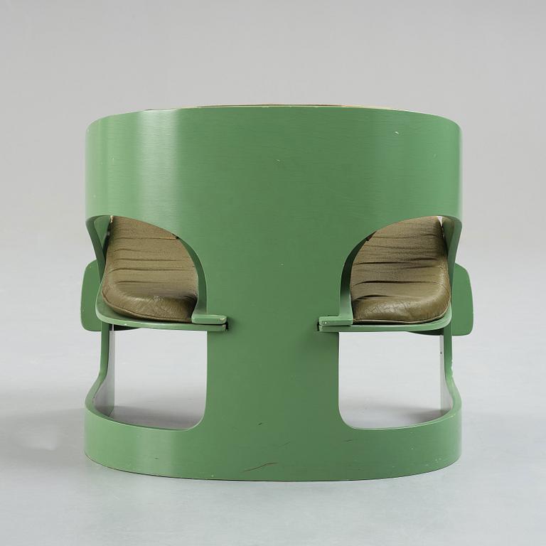 Joe Colombo, JOE COLOMBO, an easy chair, model 4801 for Kartell, Italy 1960-70's.