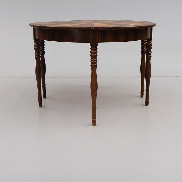 BORD, tudelat, 1800-talets andra hälft.