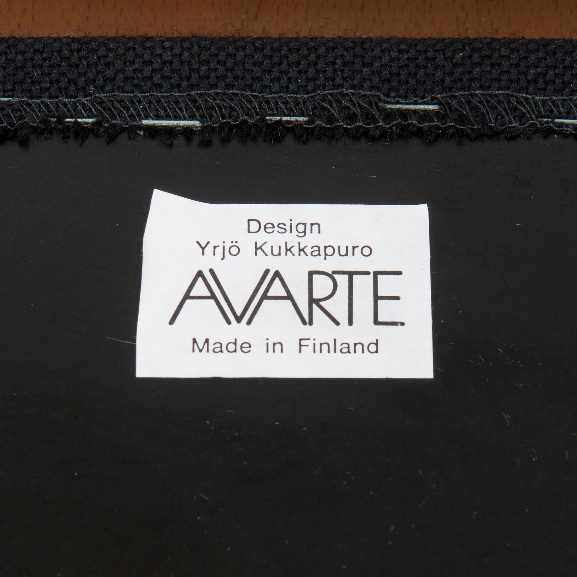 Yrjö Kukkapuro, A 'Funktus' rocking chair, Avarte.