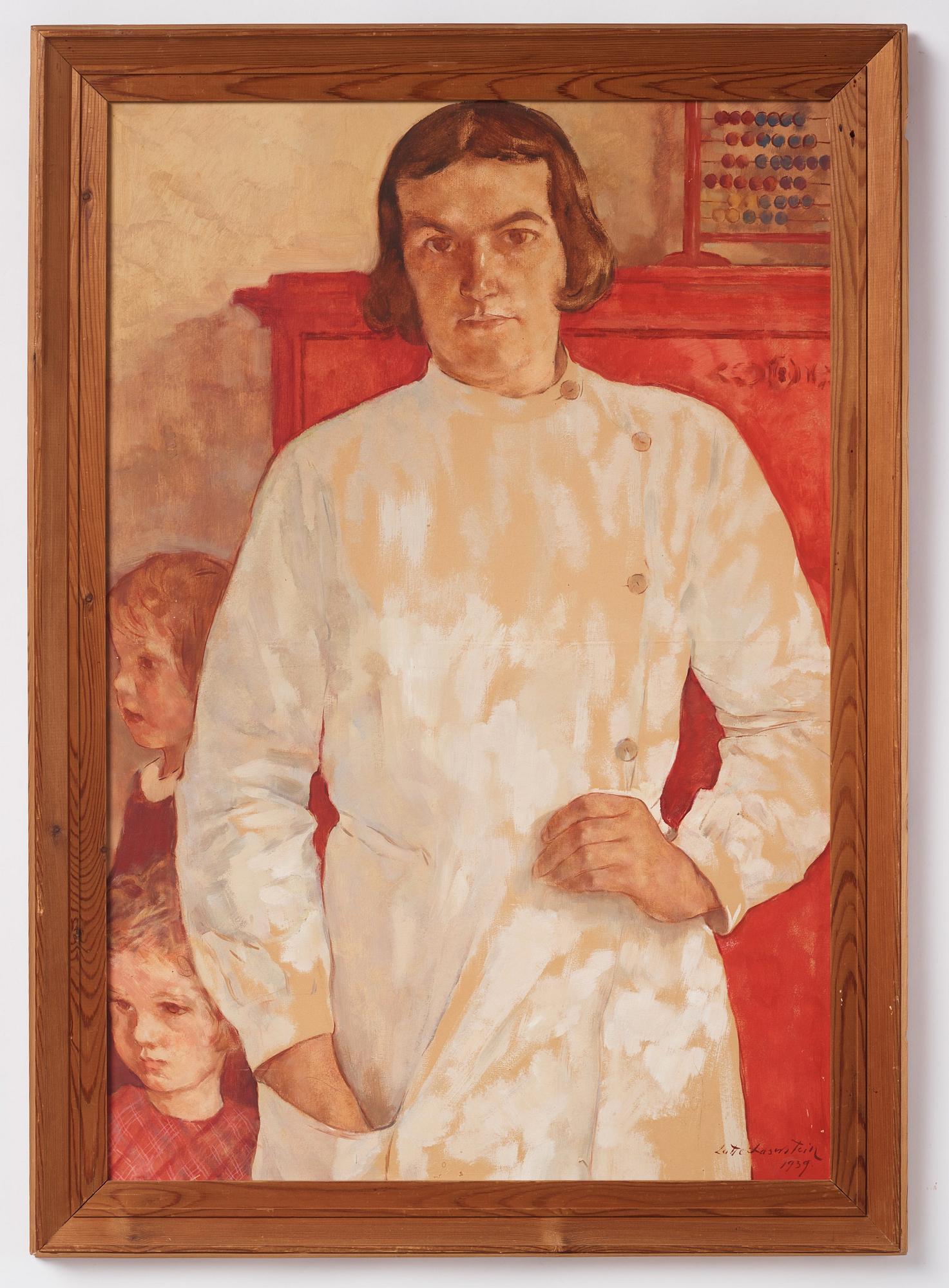 Lotte Laserstein, Thines Ahlcrona-Ohlsén.