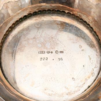 PARTI SILVER, 5 delar. Bl a Rey Urban, Stockholm 1960. Totalt ca 390 g.