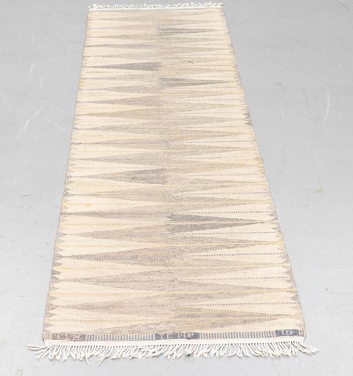 Ingrid Dessau, a runner, "Stensöta", flat weave, ca 293 x 82 cm, signed KLH TF MP ID.
